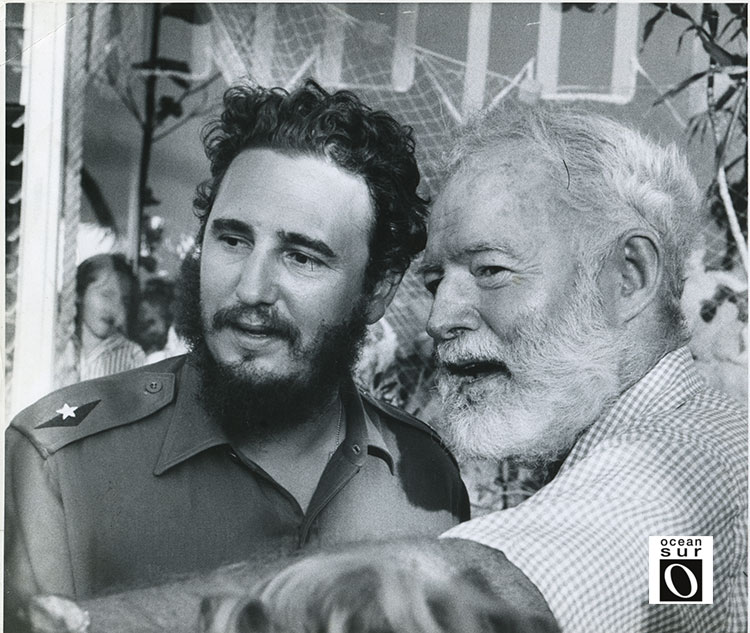 Fidel Castro y Ernest heminguay