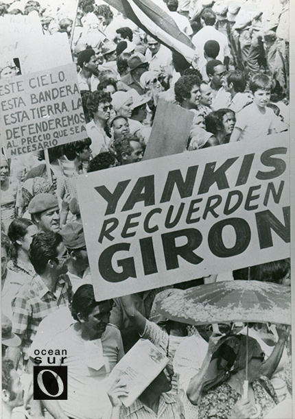 Cuba revolucionaria: cartel  yankis recuerden Girón
