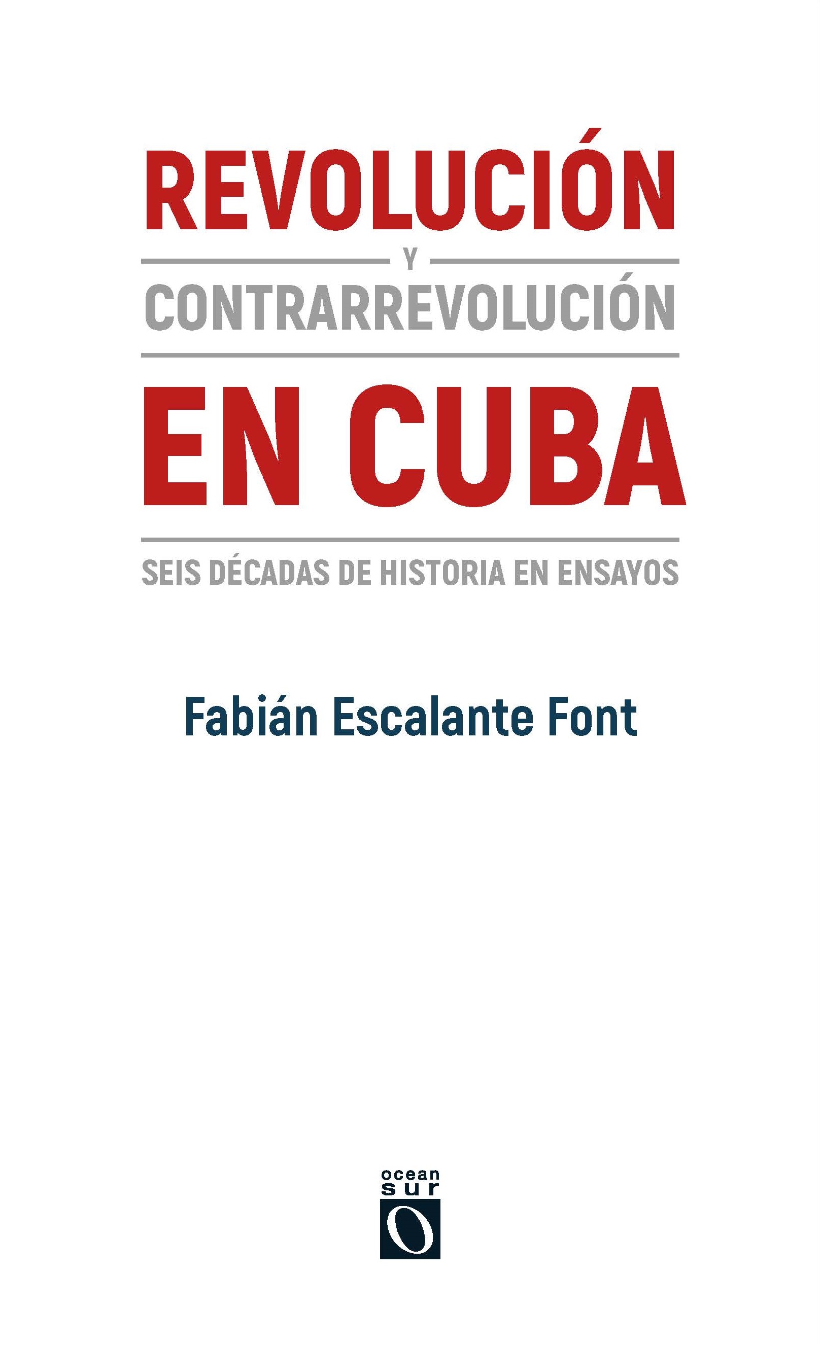 Revolución y contrarevolución en Cuba